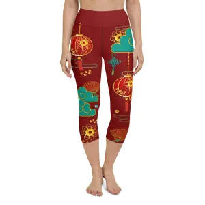 Lunar New Year Yoga Capris