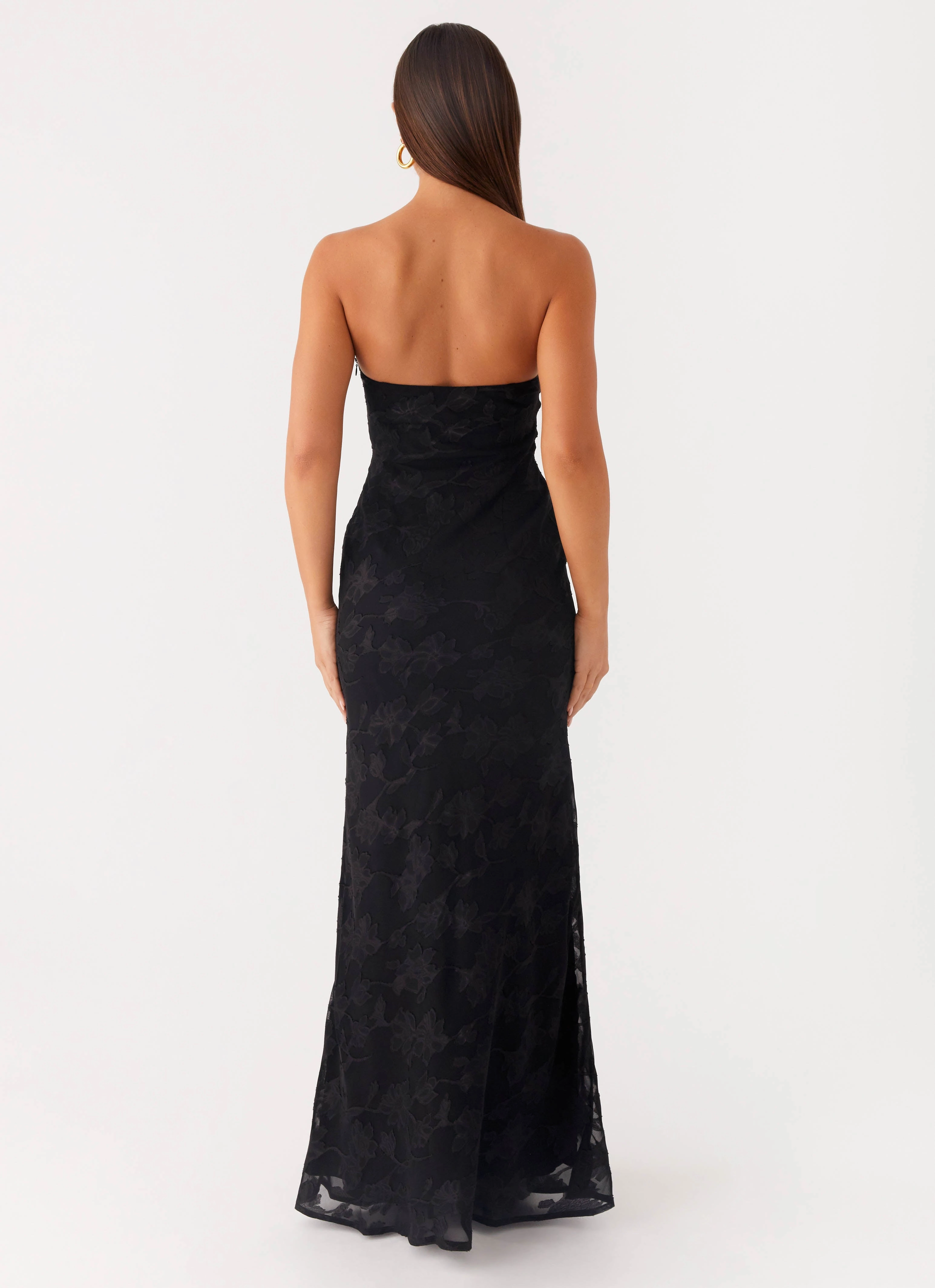 Lunar Maxi Dress - Black Versatile Layering