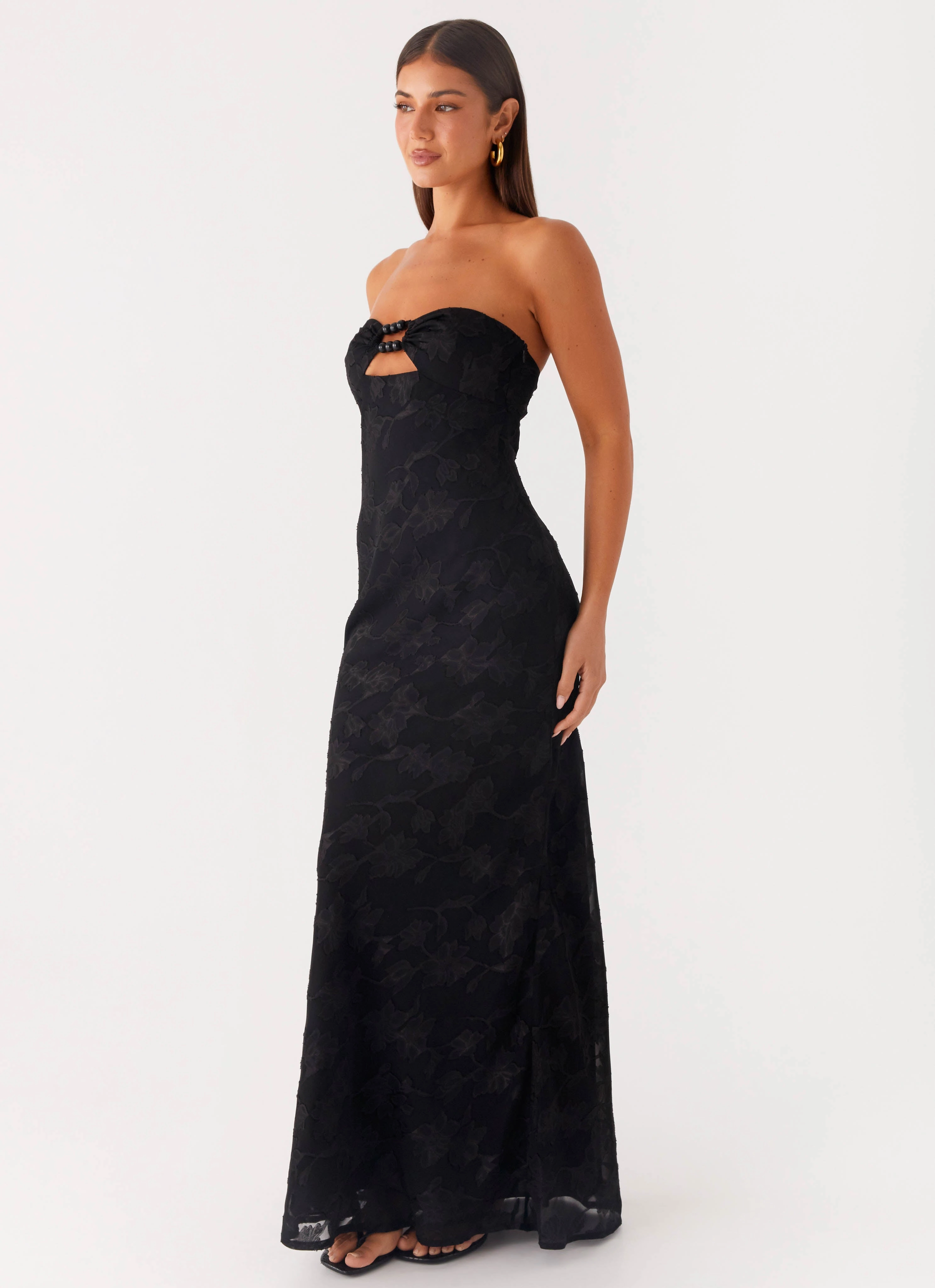 Lunar Maxi Dress - Black Mood Friendly