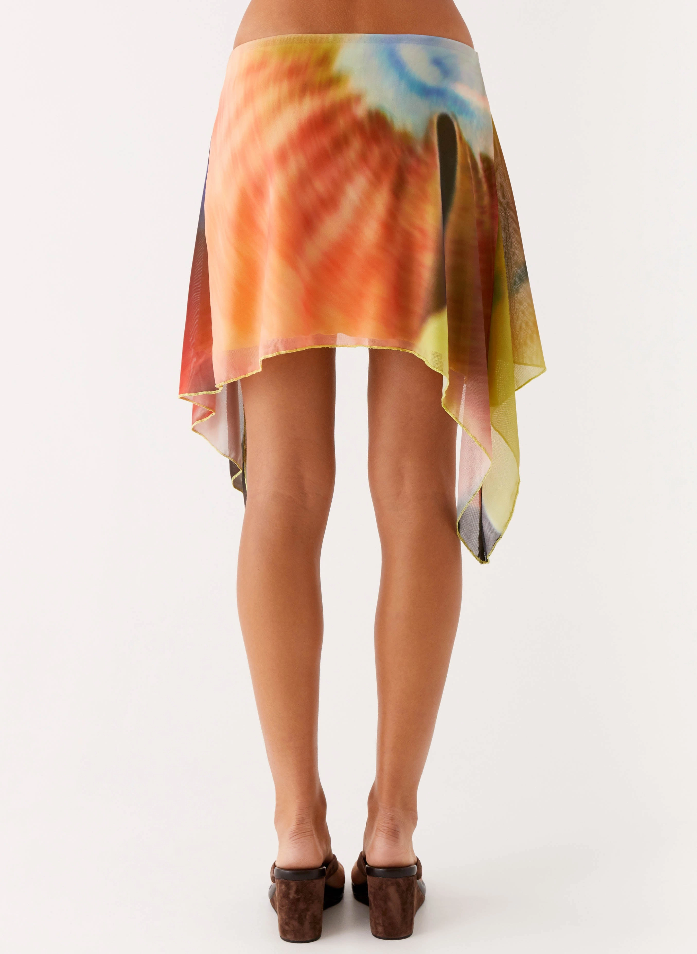 Core Basic Outdoor Adventure Lustra Mini Skirt - Moody Floral