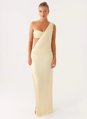 Breath Ease Cooper Maxi Dress - Yellow