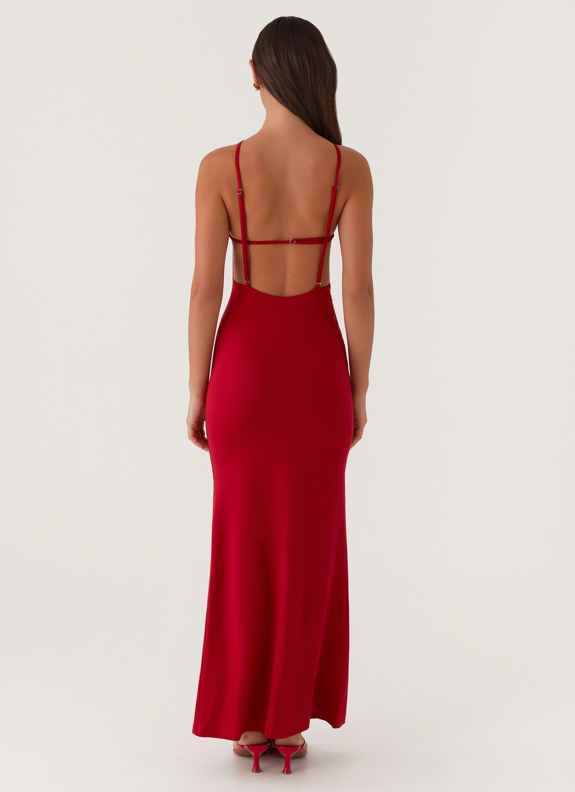 Grow Together Maxi Dress - Red Art Event Light and breezy summer dress