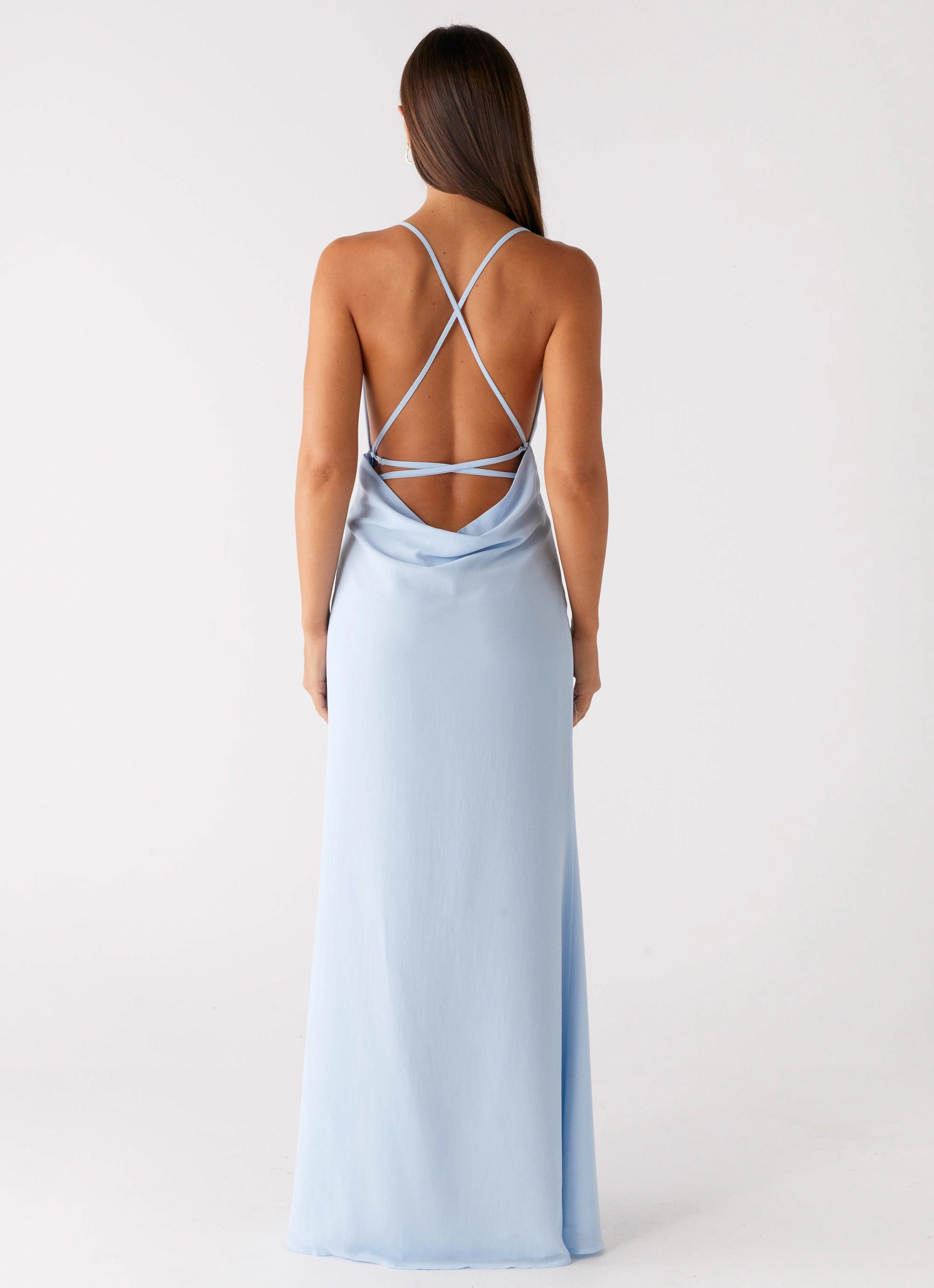 Sleek and Sleek First Class Maxi Dress - Blue