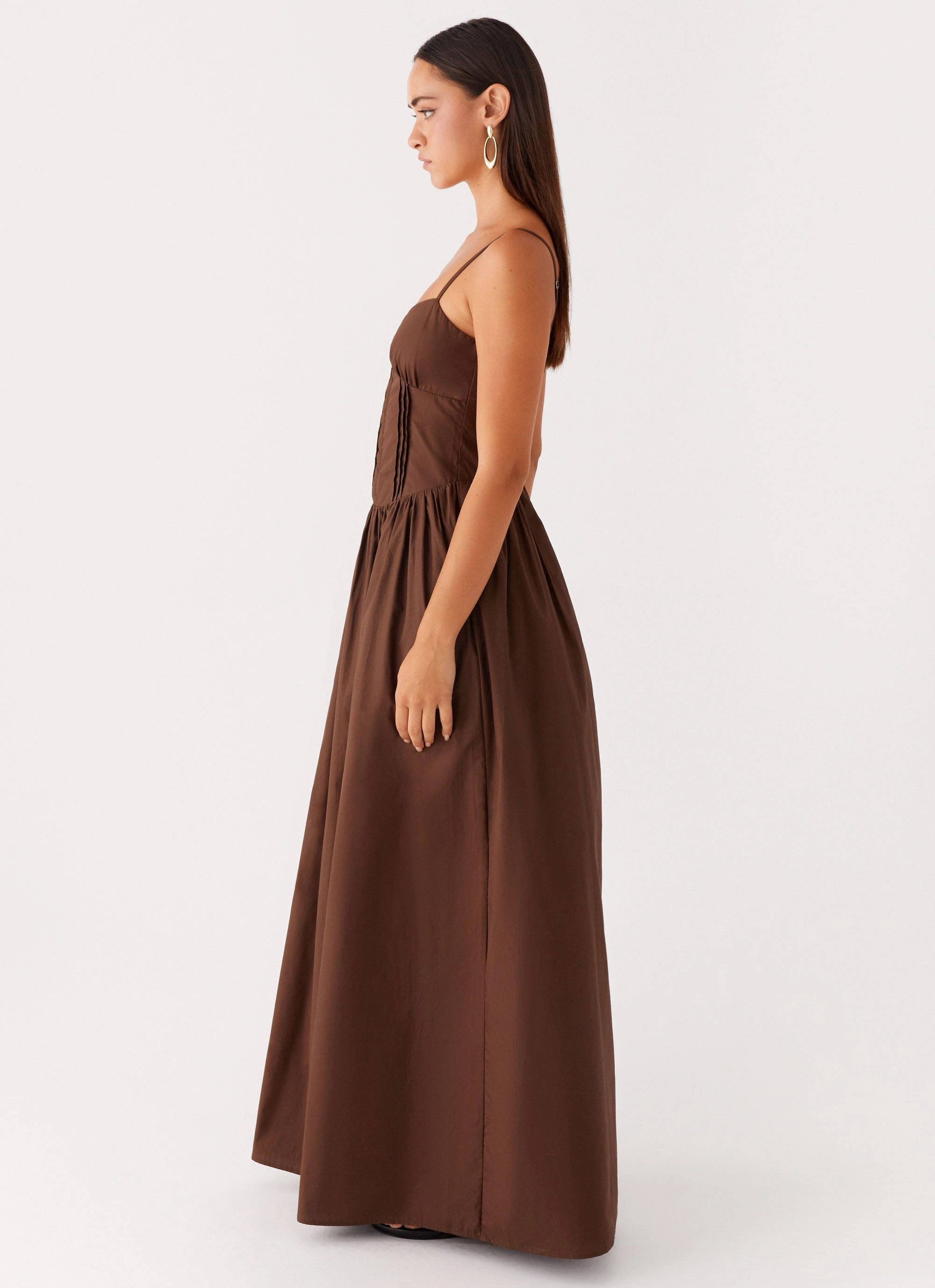Cerys Maxi Dress - Chocolate Profile Enhancer