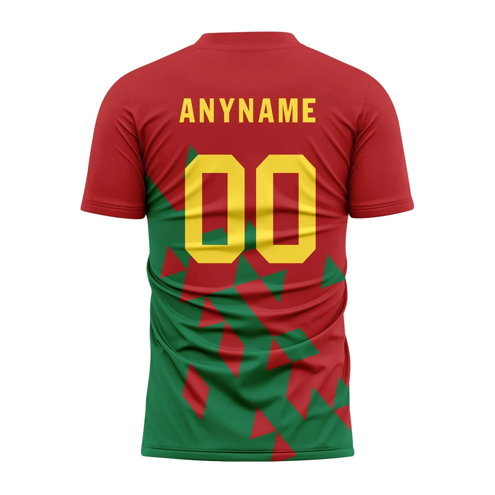 Luxury Gifts,Custom Red Green Soccer Sets Jersey Personalized SCJ101-D28015