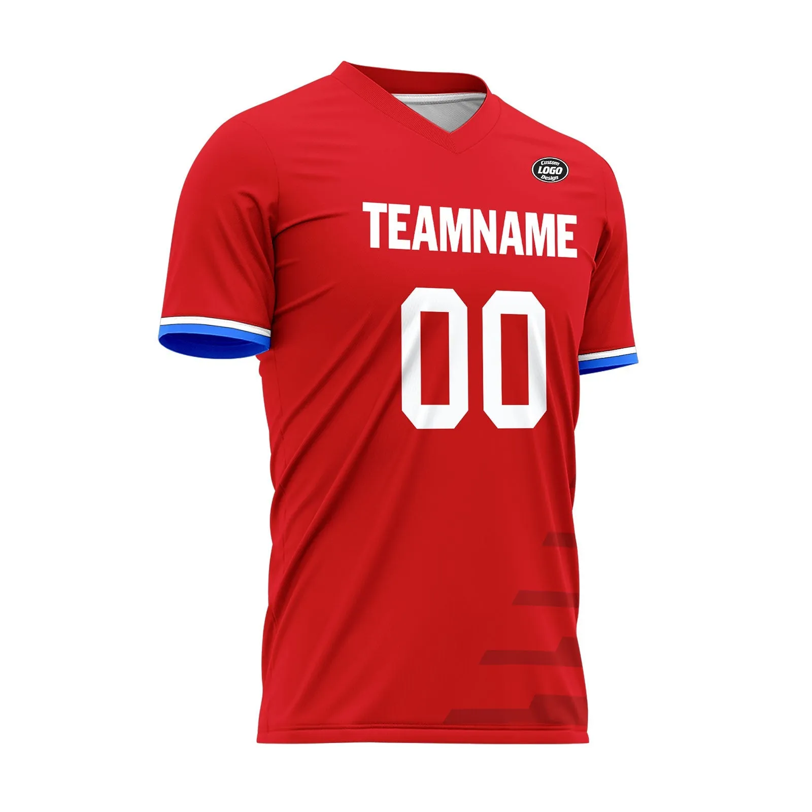 Luxury Gifts,Custom Red Soccer Sets Jersey Personalized SCJ101-D28005