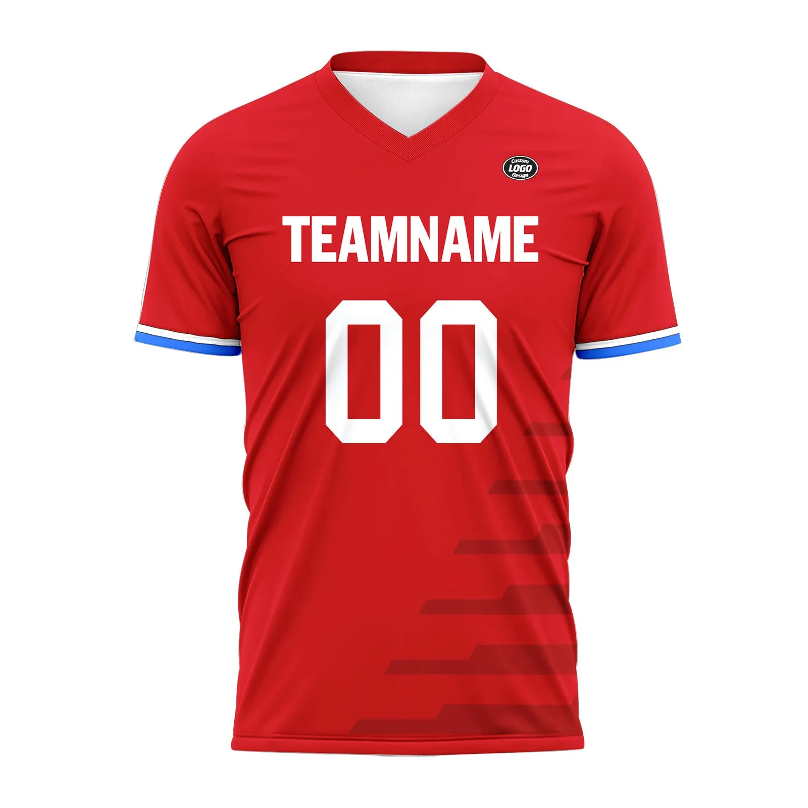 Luxury Gifts,Custom Red Soccer Sets Jersey Personalized SCJ101-D28005