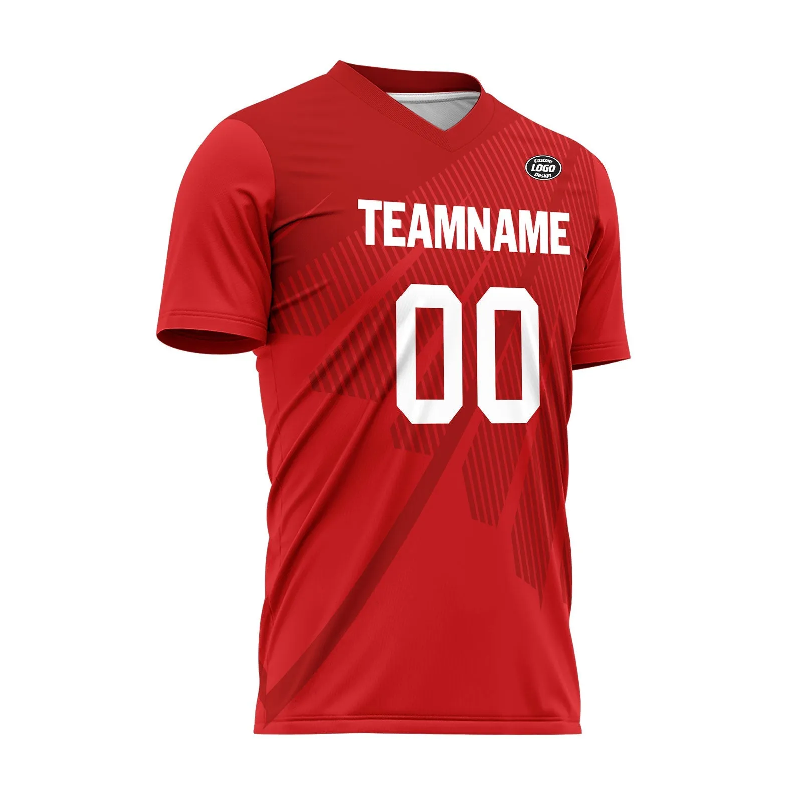Luxury Gifts,Custom Red Soccer Sets Jersey Personalized SCJ101-D28018