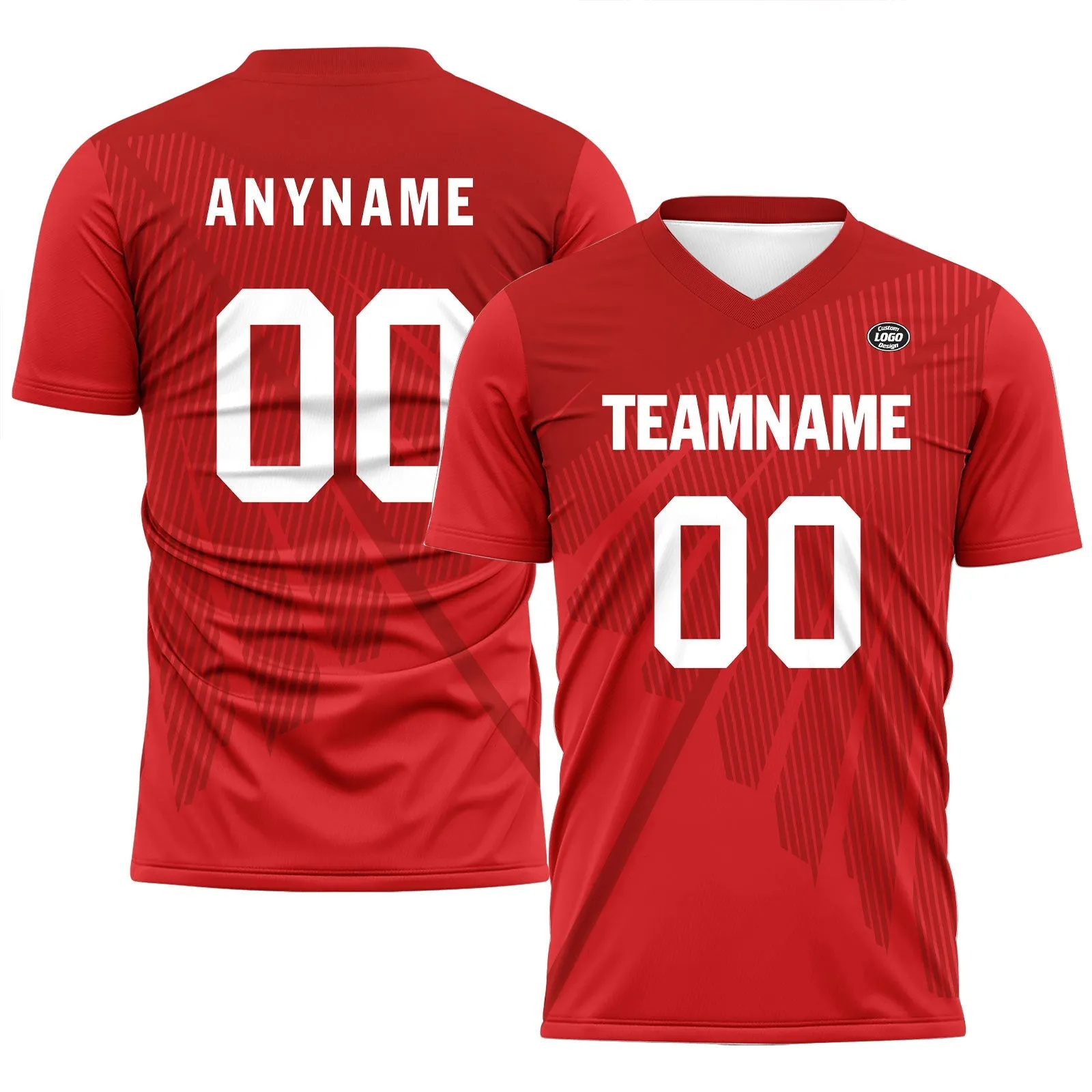 Luxury Gifts,Custom Red Soccer Sets Jersey Personalized SCJ101-D28018