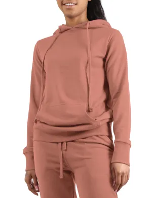 Ma Croix Womens Premium French Terry Pullover Wrinkle Resistant Hoodie