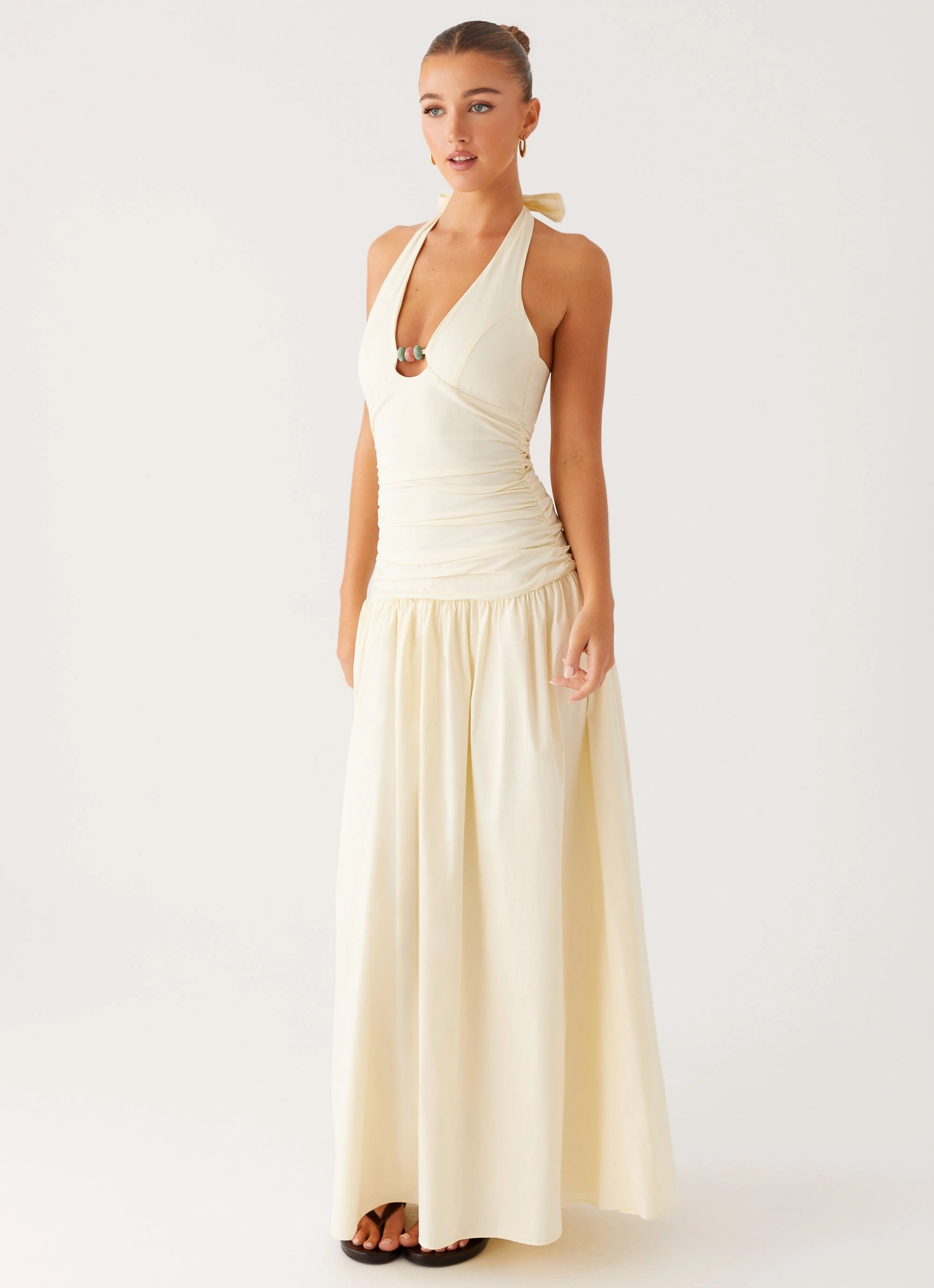 Smart Fit Wear Val Maxi Dress - Lemon