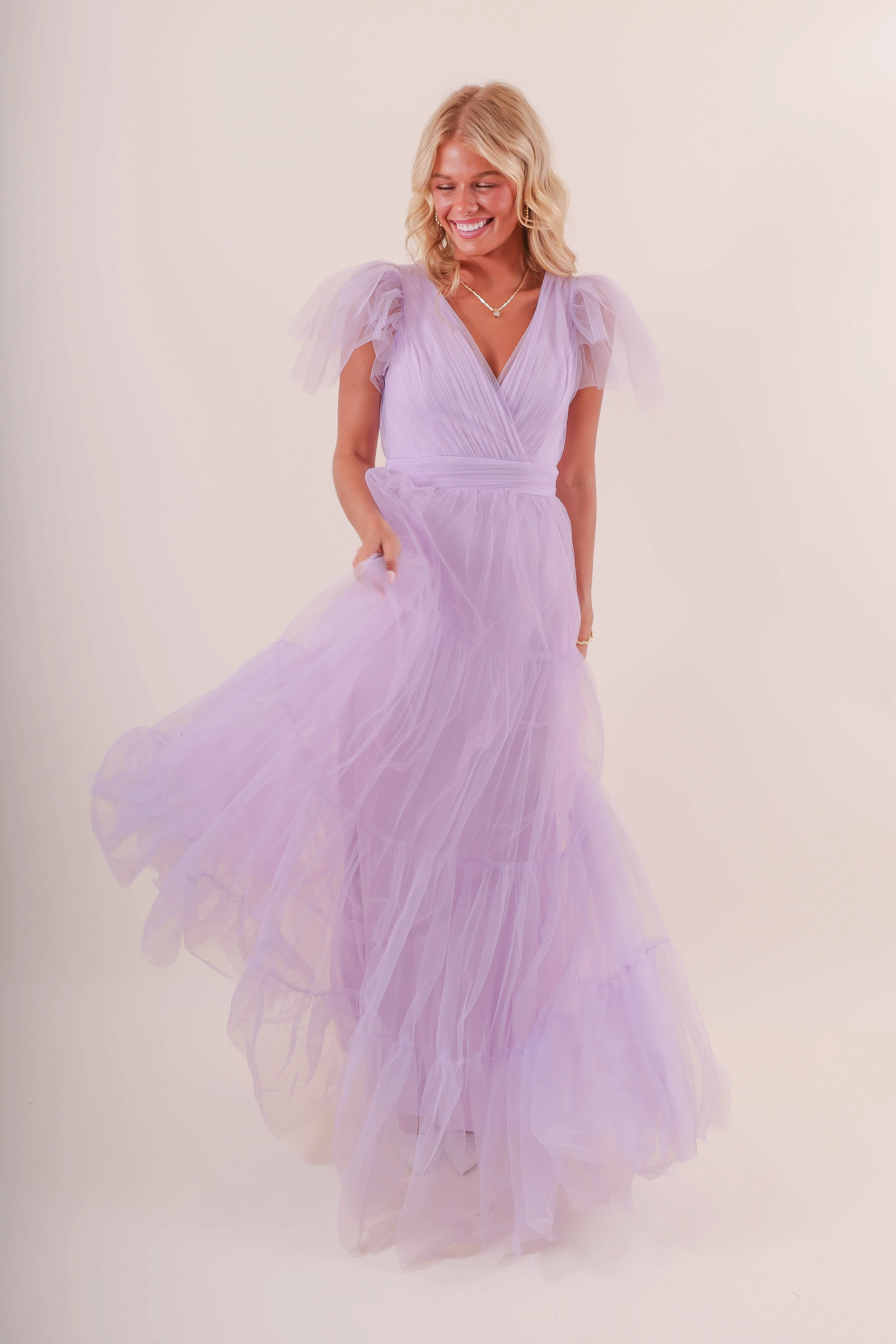 Vibe Style Magic We Made Tulle Maxi Dress