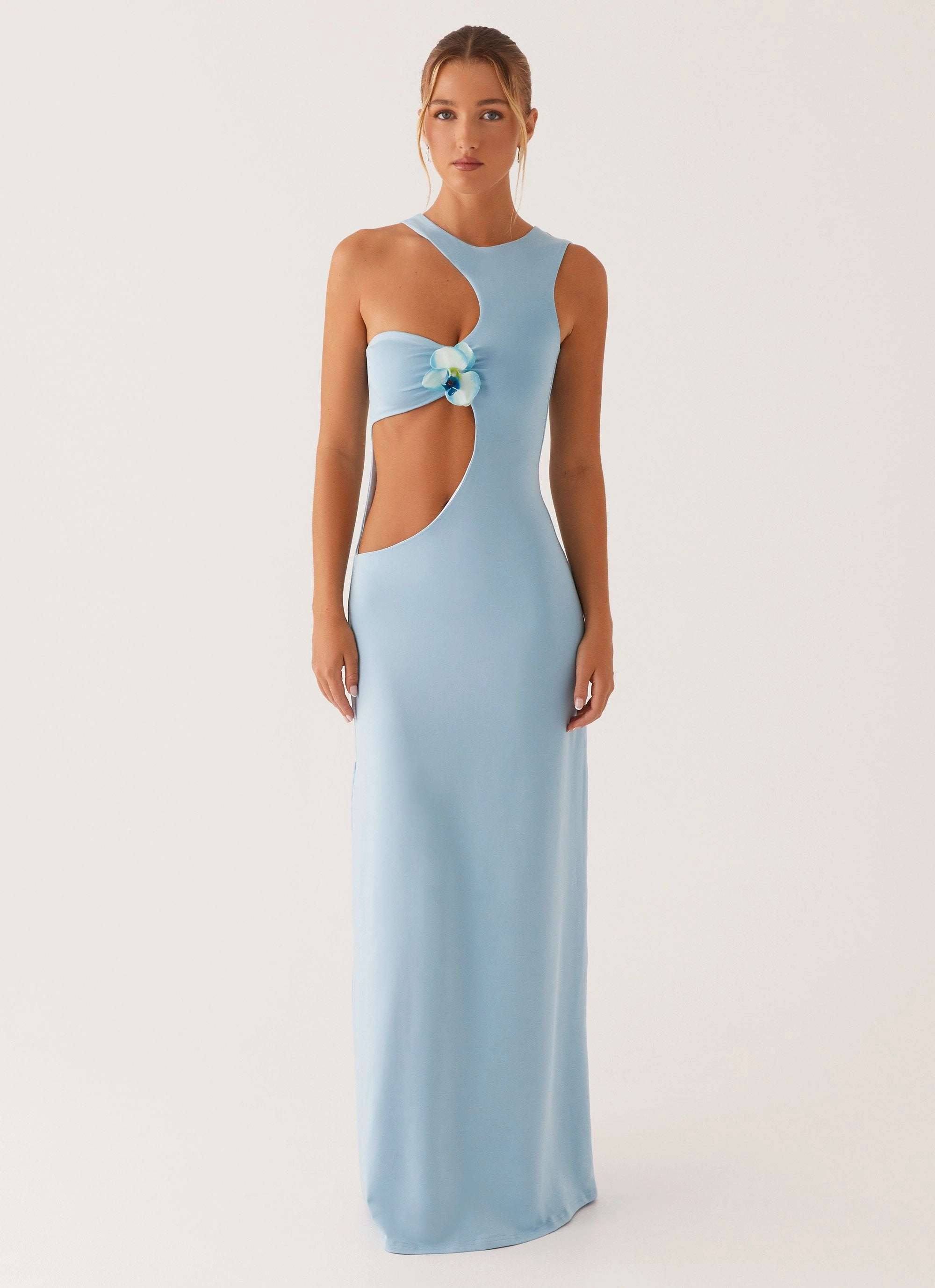 Mahalia Maxi Dress - Blue City Essential