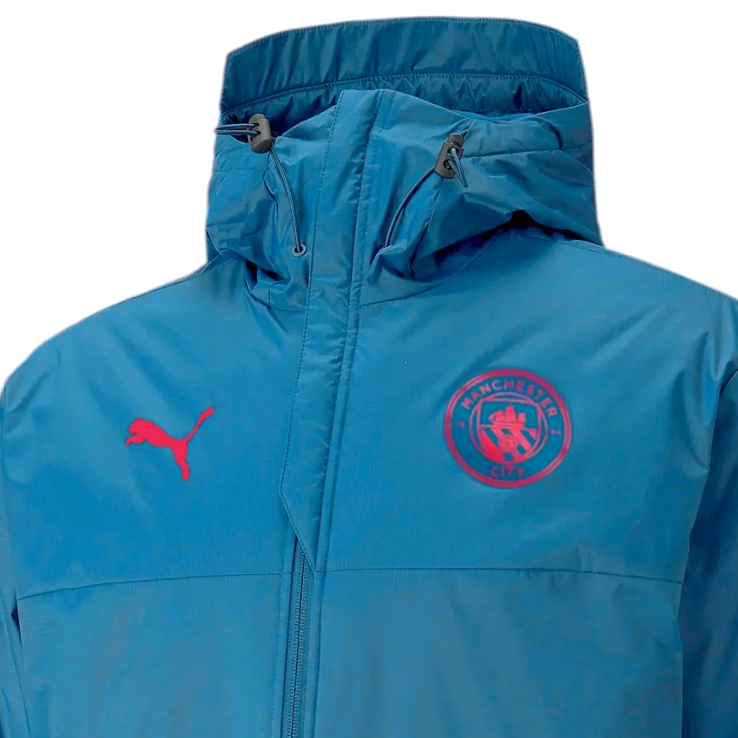 Manchester City UCL soccer bench padded jacket 2021/22 - Puma