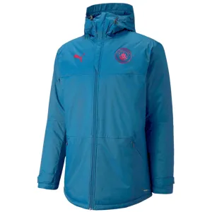 Manchester City UCL soccer bench padded jacket 2021/22 - Puma