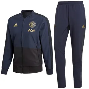 Manchester United training presentation soccer tracksuit UCL 2018/19 - Adidas