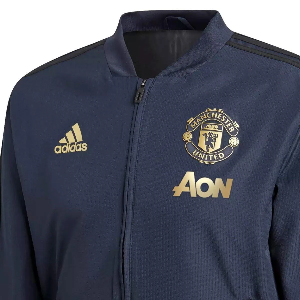 Manchester United training presentation soccer tracksuit UCL 2018/19 - Adidas
