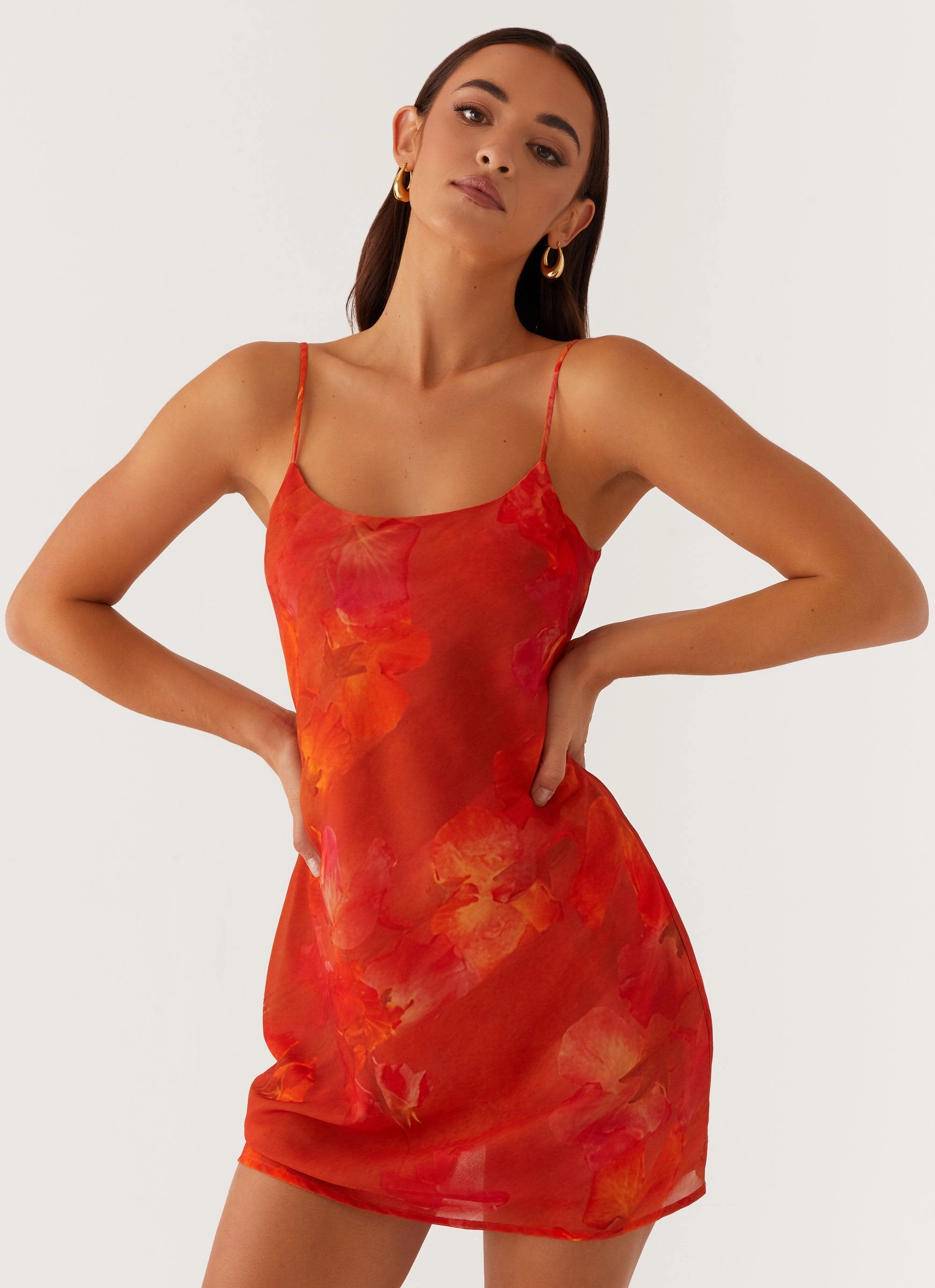 Comfortable Look Timeless Trend Manifest Mini Dress - Amber