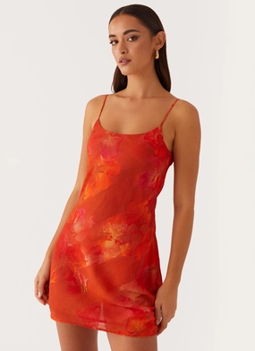 Comfortable Wear Manifest Mini Dress - Amber