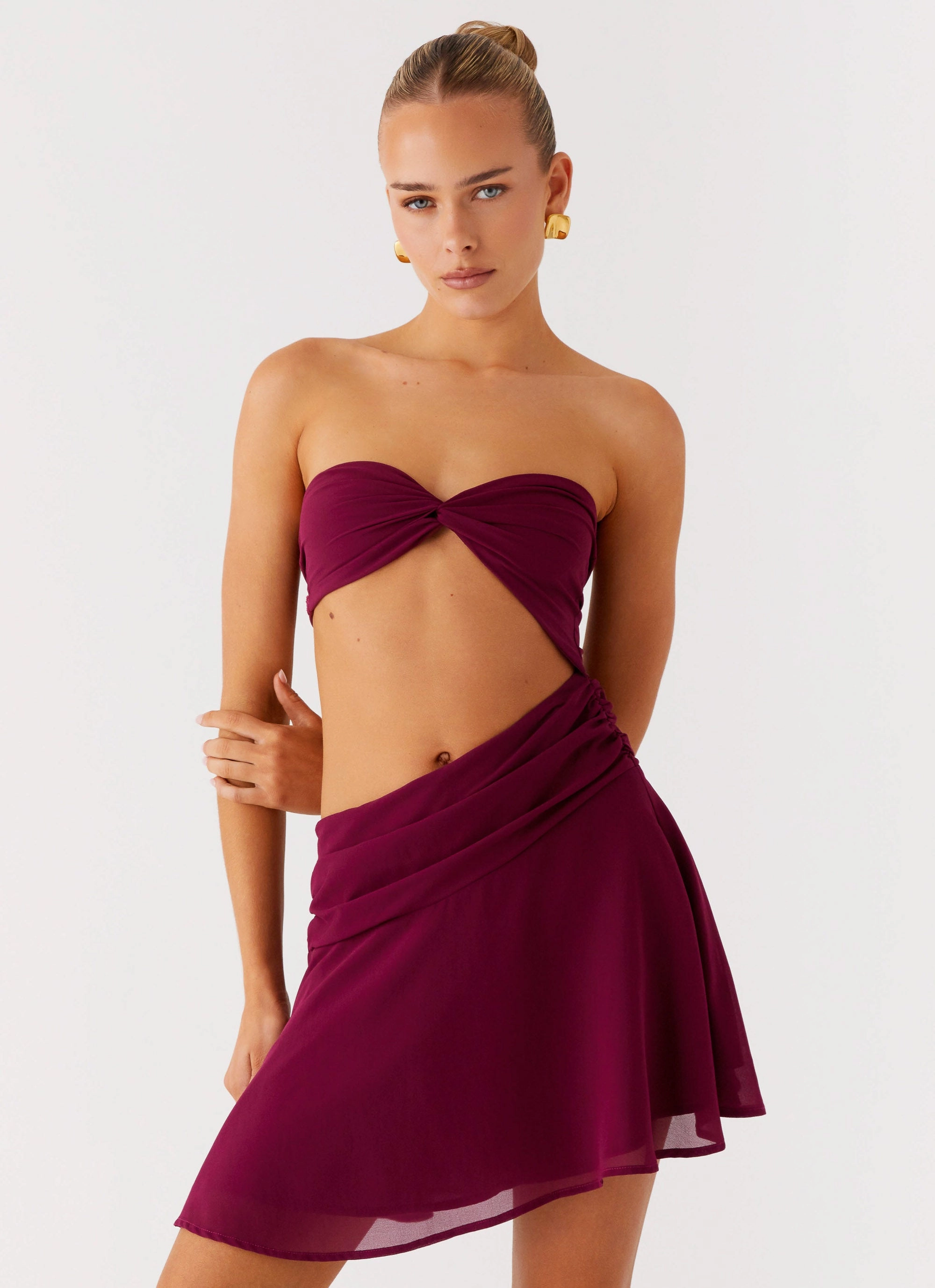Marbella Mini Dress - Violetta Casual Elegance StretchableKnit
