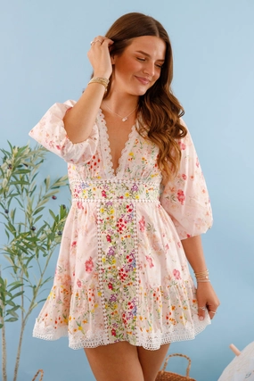 Ros?? Reveire Dress flowy style Feather Light