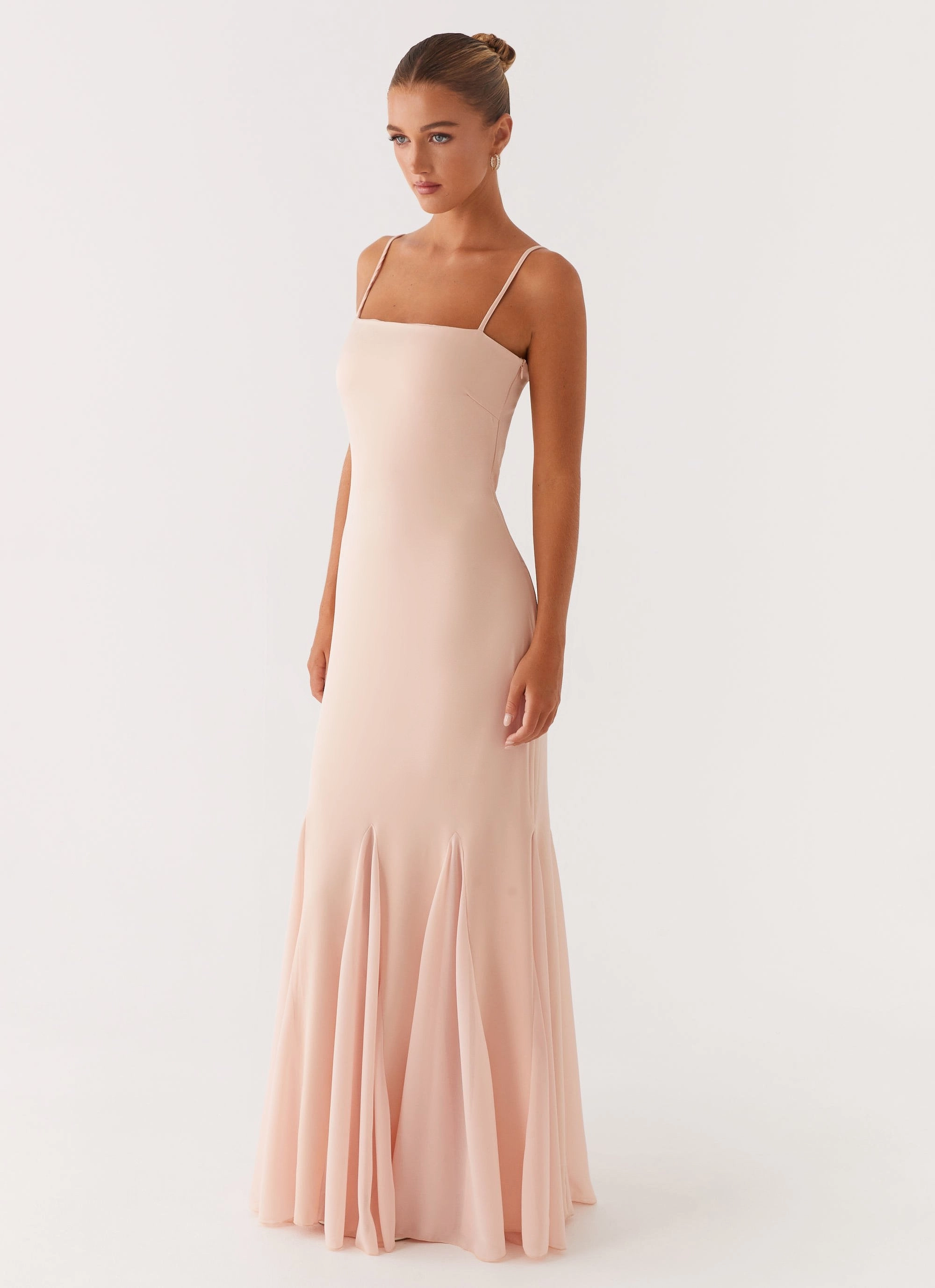 Marcelo Maxi Dress - Pink Charming Comfort