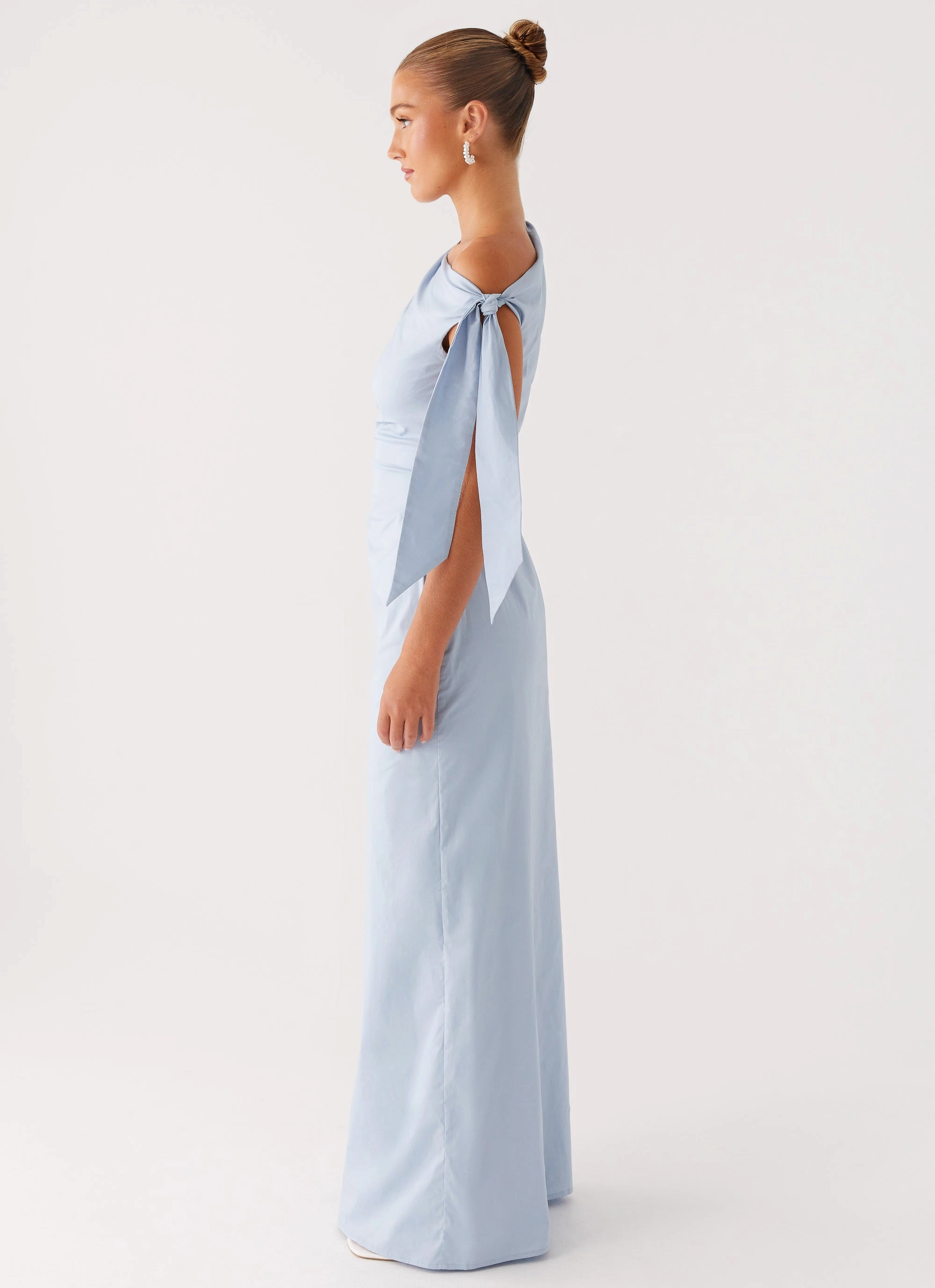 Marella Maxi Dress - Blue DurableStitching Urban Drape