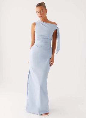Bohemian-Style Marella Maxi Dress - Blue