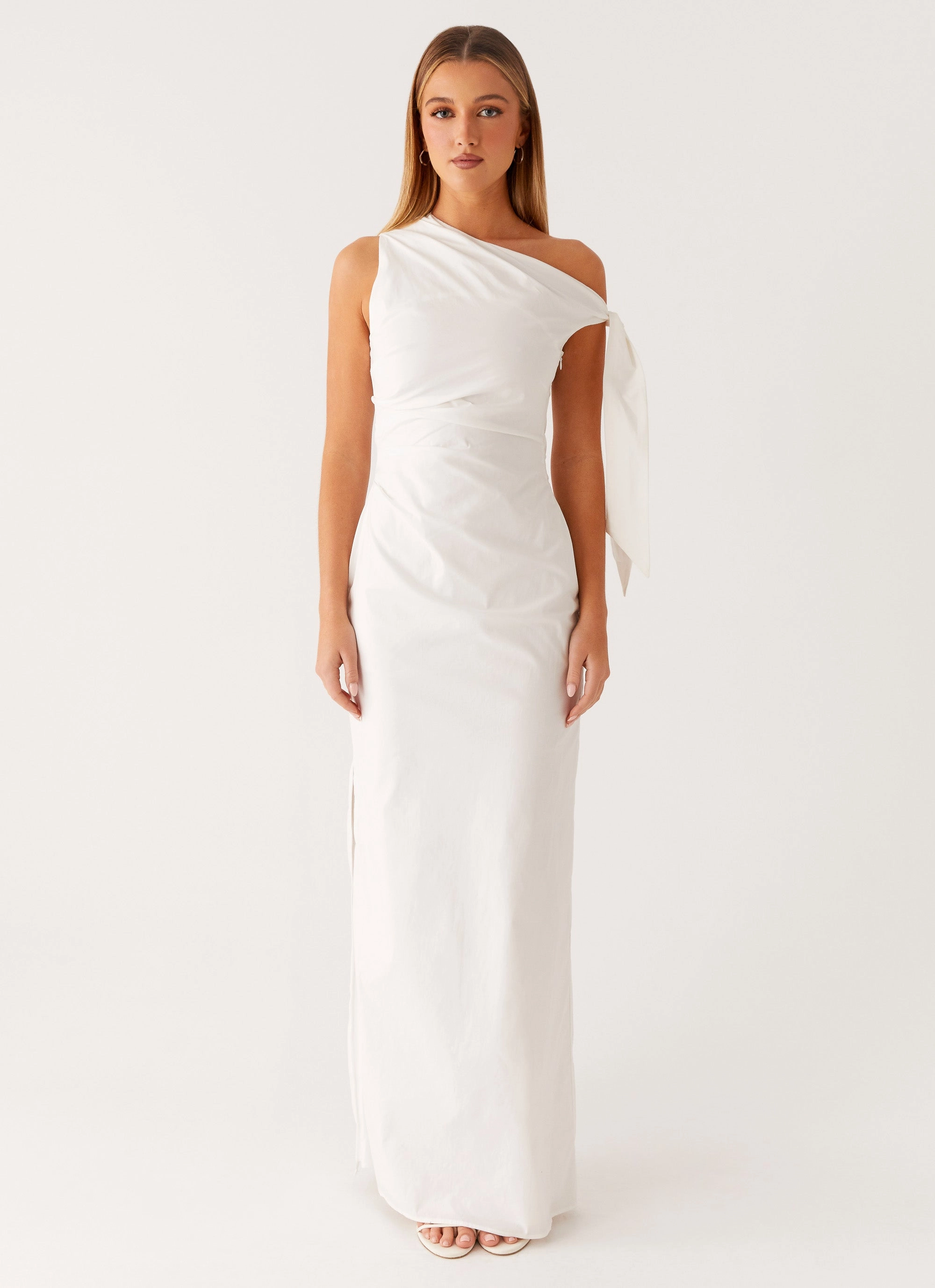 Marella Maxi Dress - Ivory Essential Style