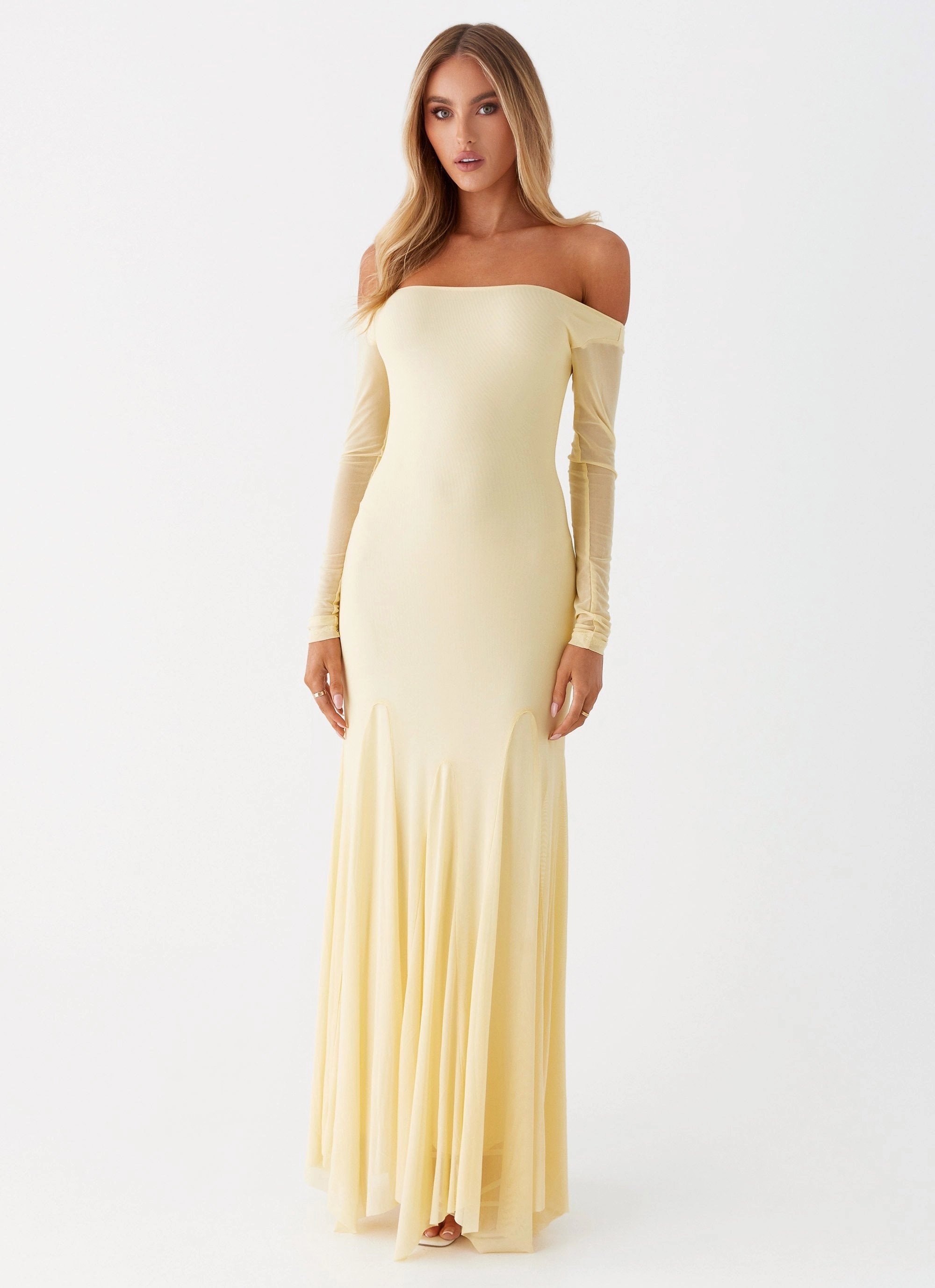 Mood Comfort Casual and Comfy Maribel Maxi Dress - Yellow