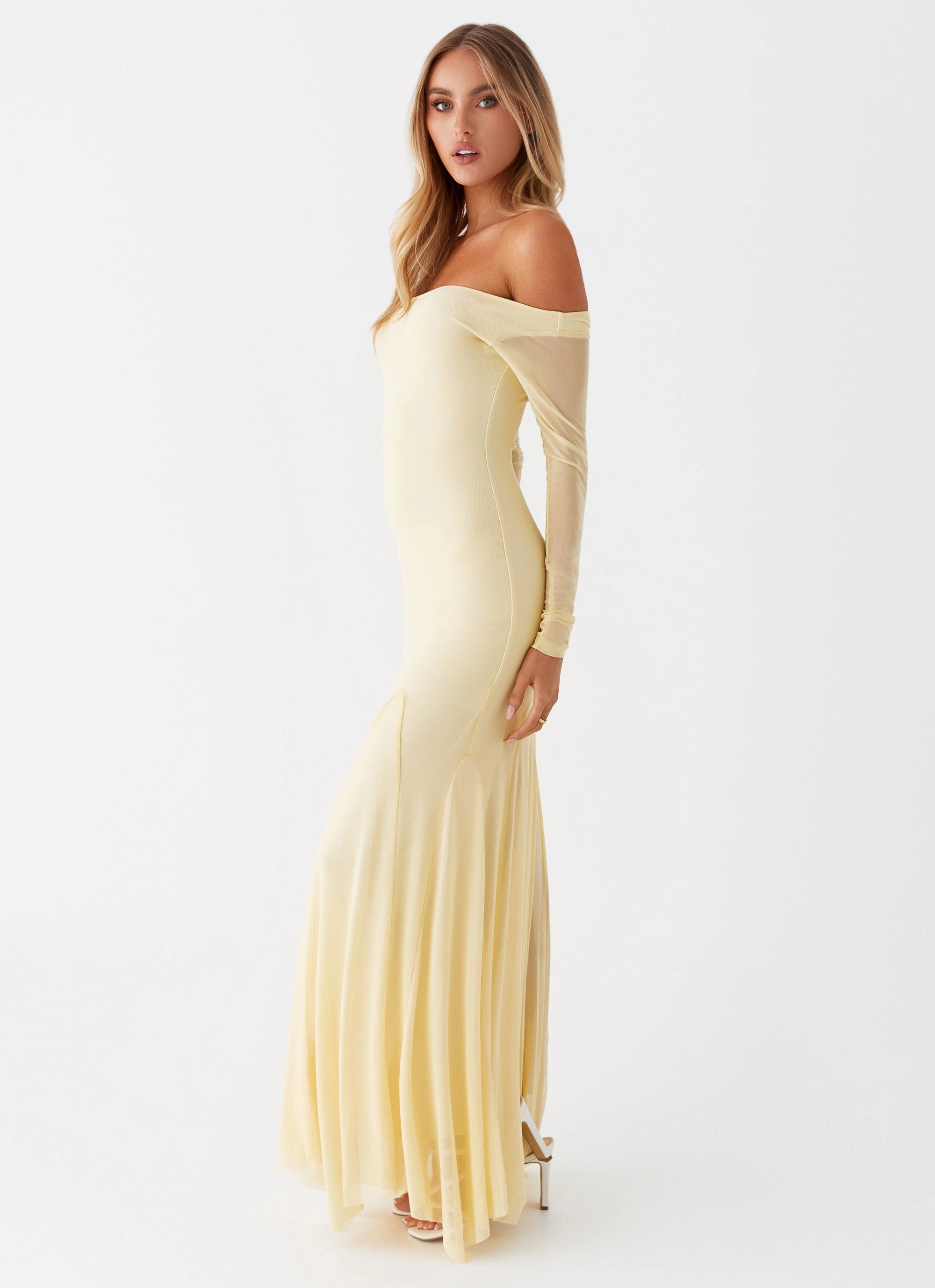 Maribel Maxi Dress - Yellow Mood Focused