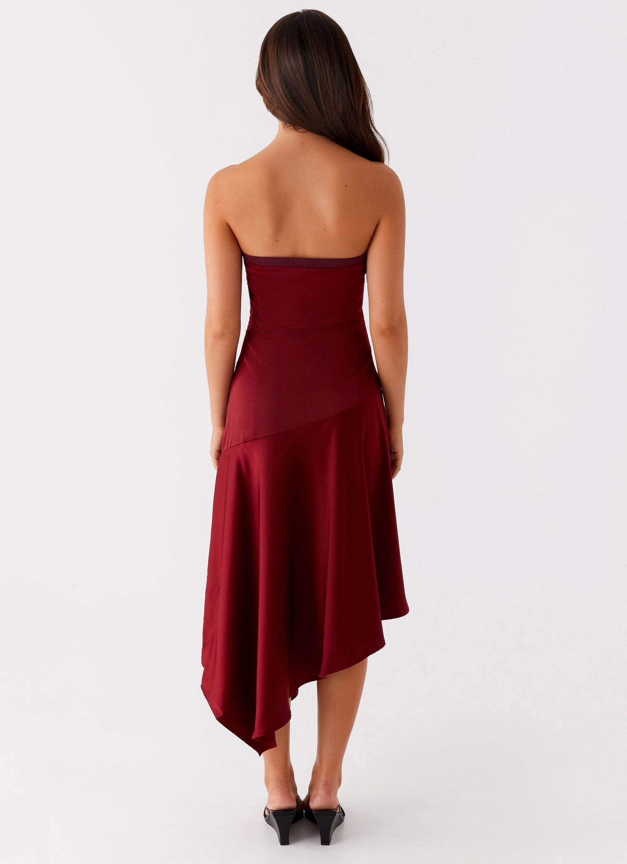 Summer Mood Matisse Midi Dress - Red