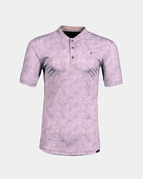 All Over Print Technique Fade Resistant Dye Mauve Islander Blade Polo