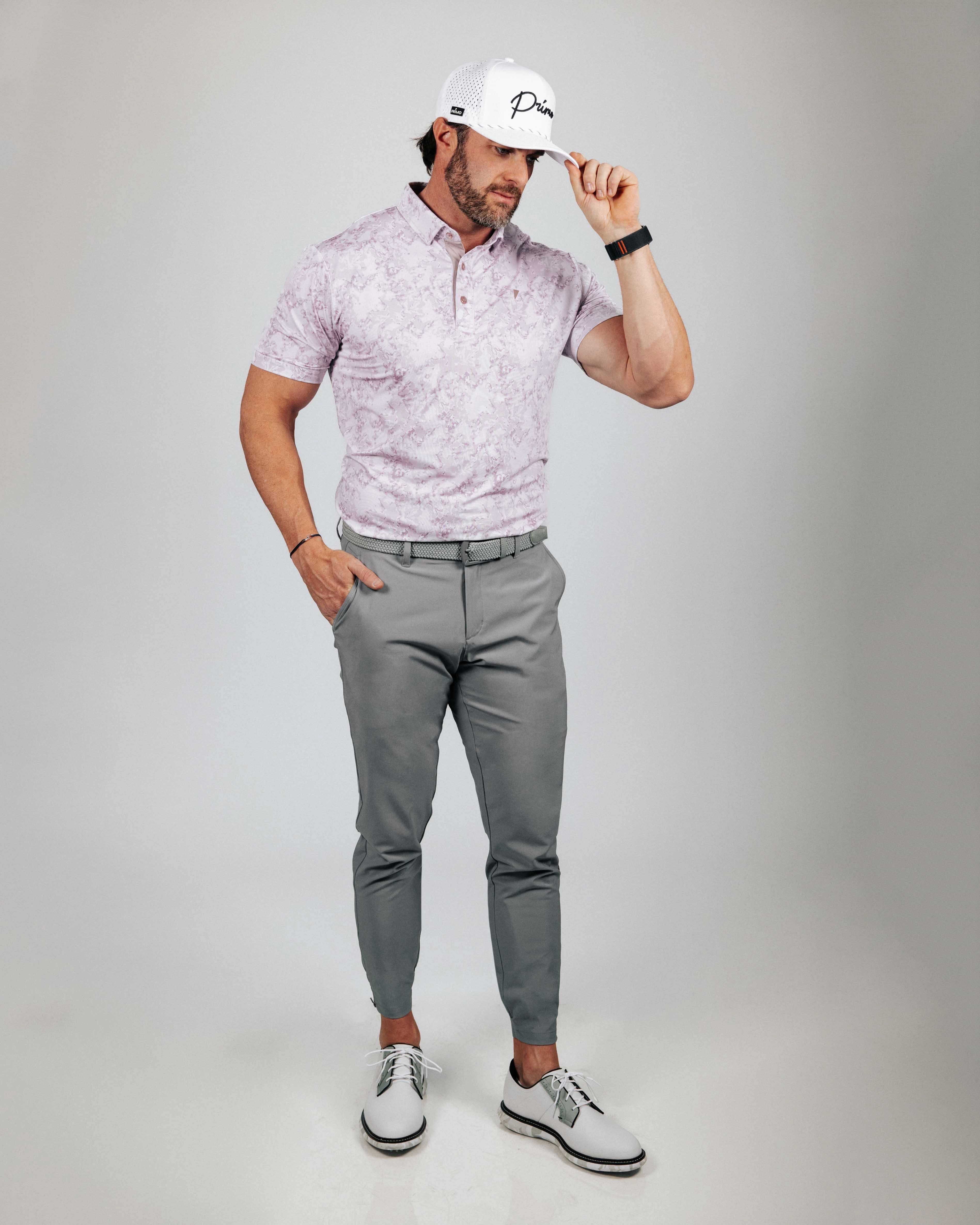 Lightweight insulation Mauve Marble Classic Polo