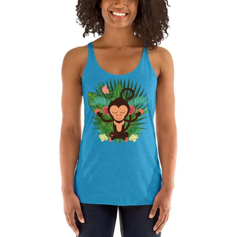 Meditating Monkey Tank, lioness-love