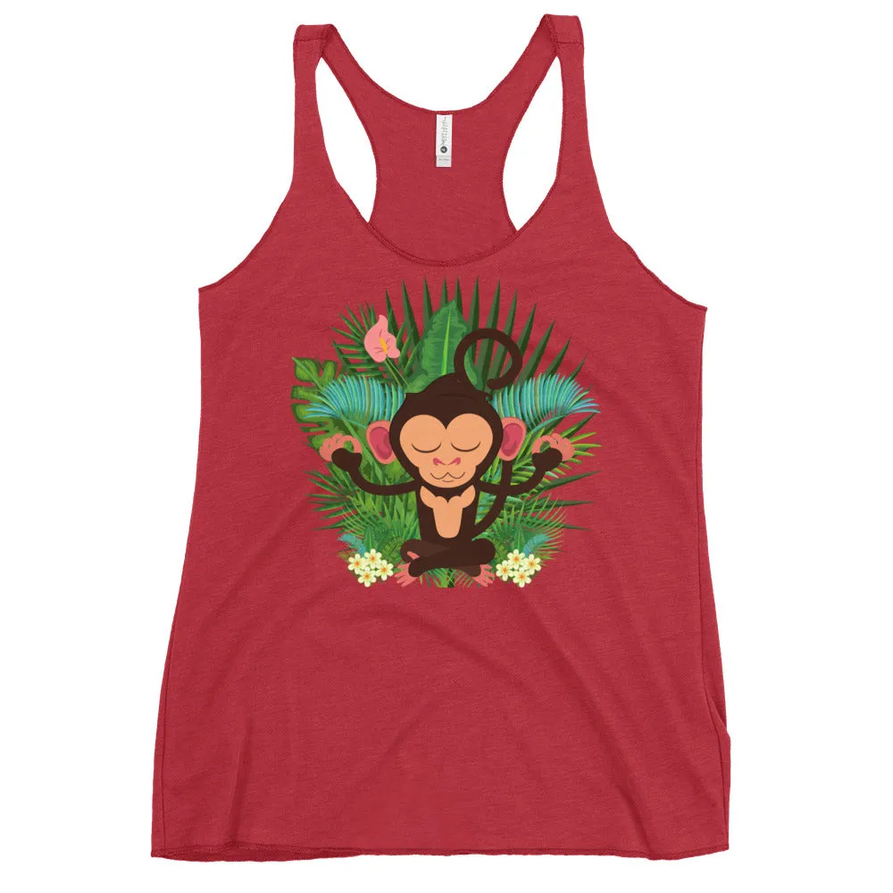 Meditating Monkey Tank, lioness-love