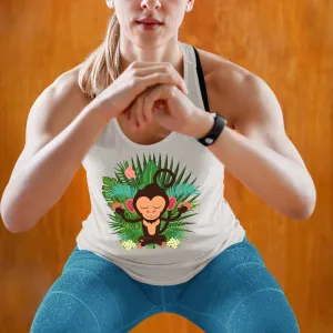 Meditating Monkey Tank, lioness-love