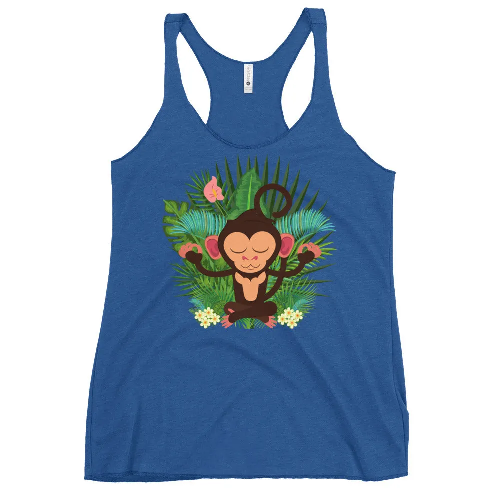 Meditating Monkey Tank, lioness-love