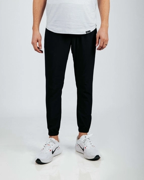 Casual Essentials Men's Black Active Jogger