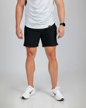 Men's Black Active Shorts SecureCargoPockets