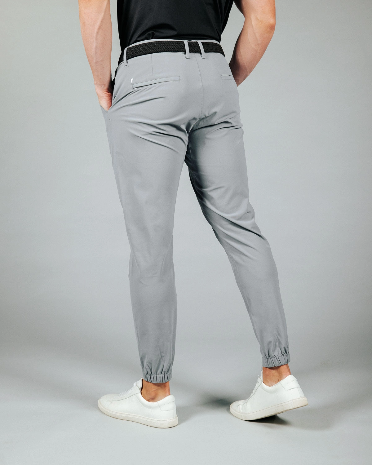 Flexible Knee Panels Men's Light Gray City Jogger