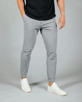 Men's Light Gray City Jogger RecycledPolyester Carbon Infused Fabric
