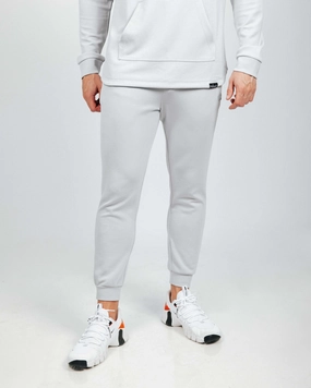 Men's Light Gray Recovery Joggers No Gap Waist Performance Ready