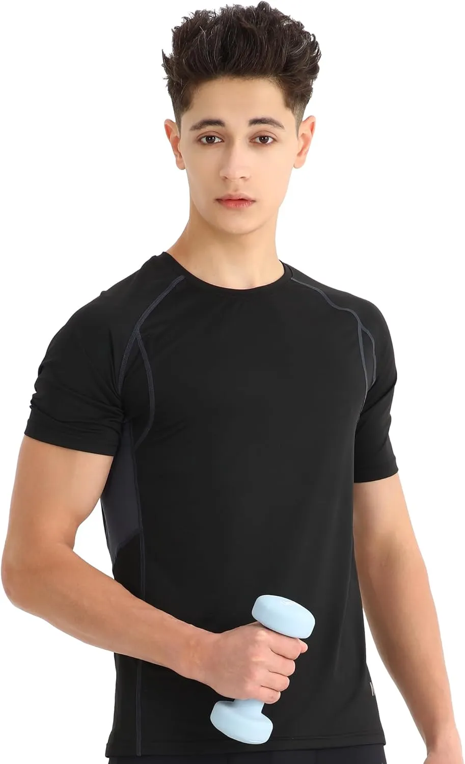 Men's 3-Pack Compression Shirts: Moisture-Wicking, Quick-Dry Baselayer for Gym & Running