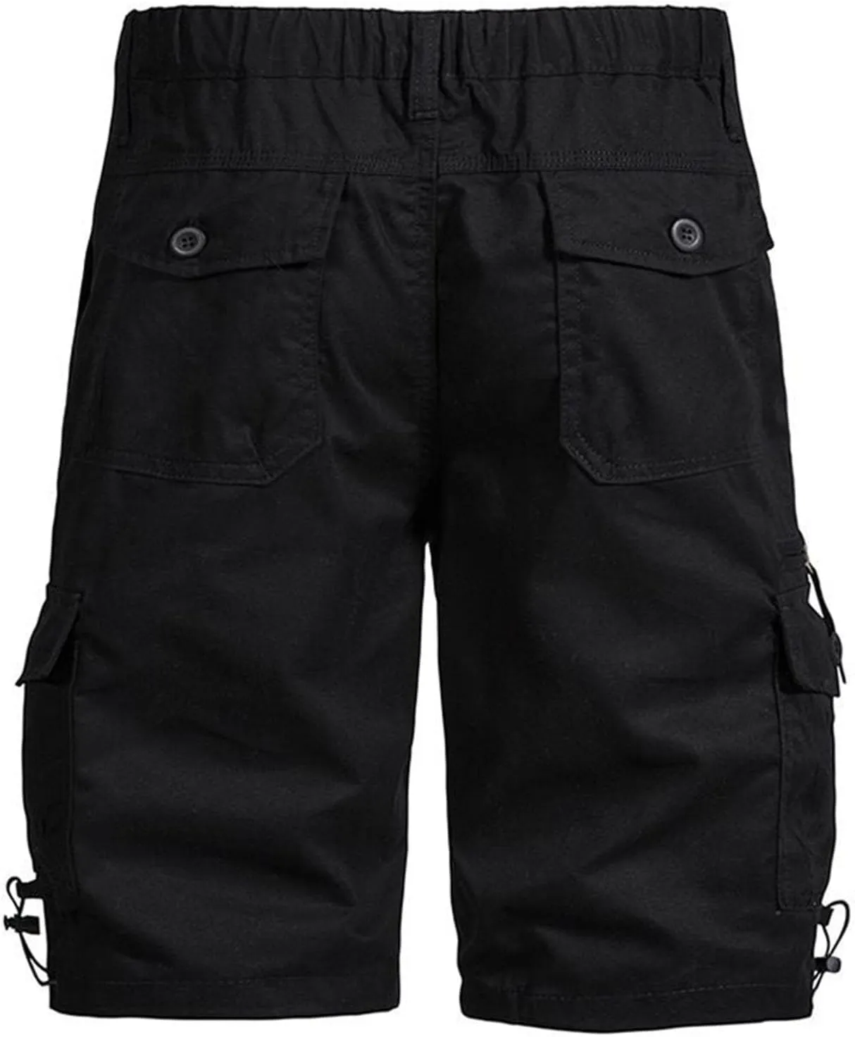 Men's Athletic Hiking Shorts Summer Outdoor Quick Dry Cargo Casual Work Hiking Elastic Waist Drawstring Beach Shorts