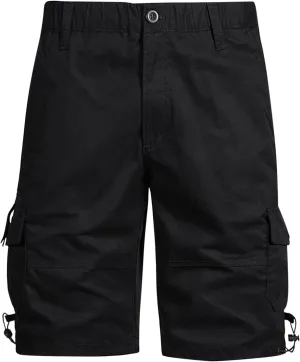 Men's Athletic Hiking Shorts Summer Outdoor Quick Dry Cargo Casual Work Hiking Elastic Waist Drawstring Beach Shorts