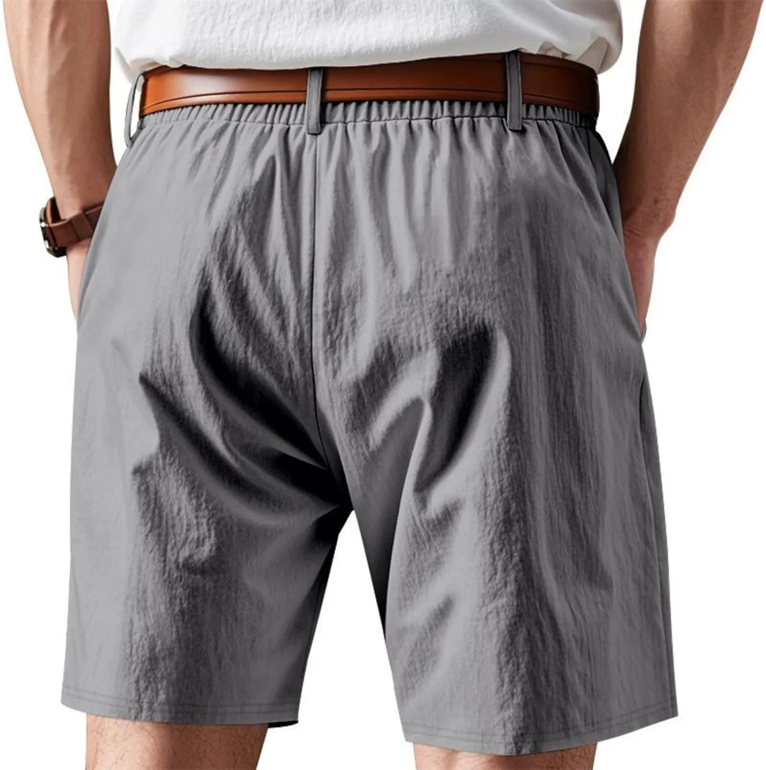 Men's Athletic Shorts Cargo Shorts Casual Lightweight with Multi Pockets Summer Outdoor Work CargoShorts