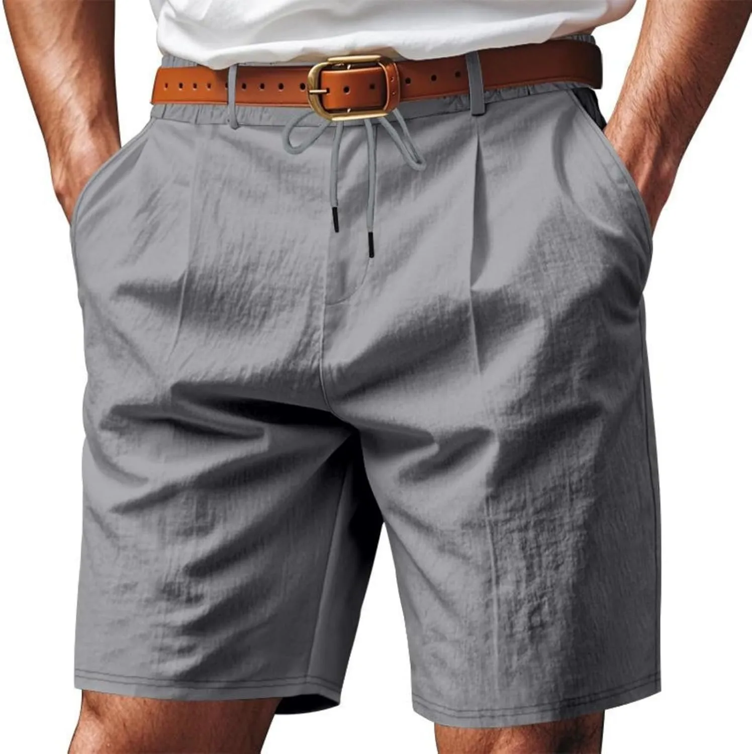 Men's Athletic Shorts Cargo Shorts Casual Lightweight with Multi Pockets Summer Outdoor Work CargoShorts