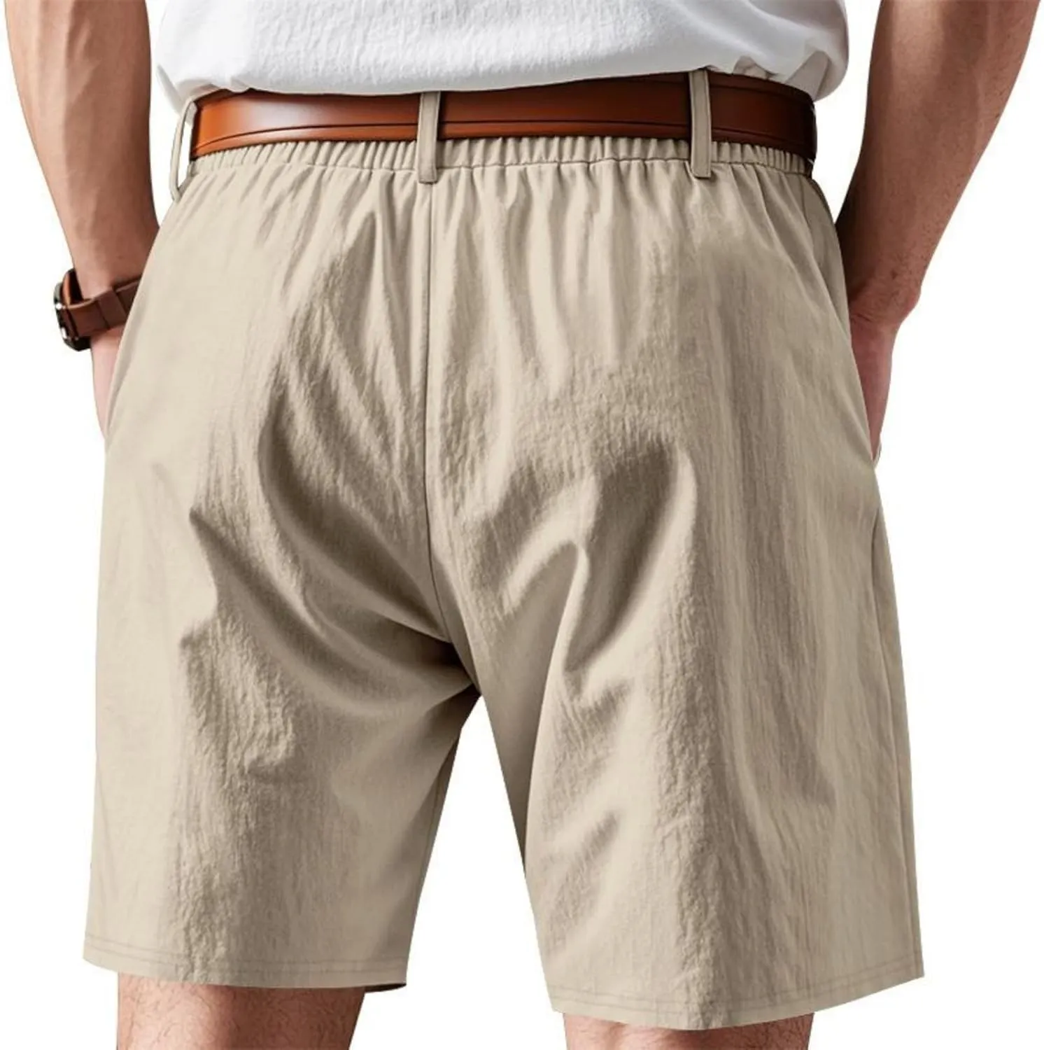 Men's Athletic Shorts Cargo Shorts Casual Lightweight with Multi Pockets Summer Outdoor Work CargoShorts