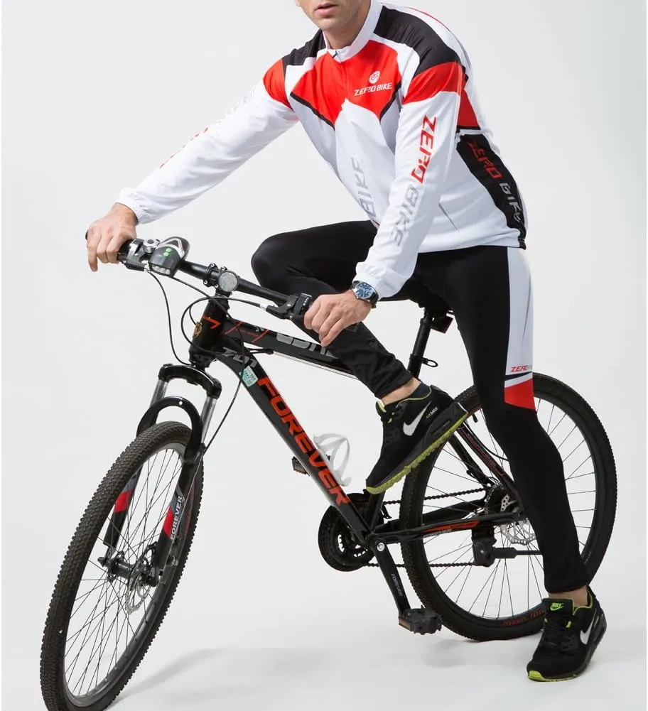 Men's Breathable Long Sleeve Cycling Jersey Fast Drying Mesh Cycling Cloting Road Mountain Biking Breathable Vest